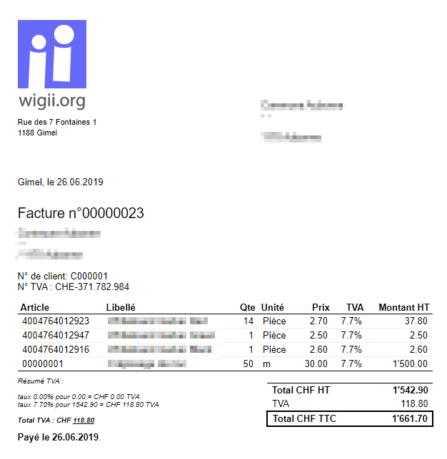 Devis Factures Wigii System Wigii Org